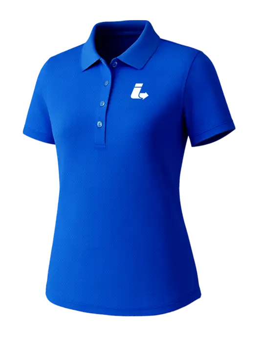 Callaway Womens Core Royal Performance Polo w/Impact Logistics Logo