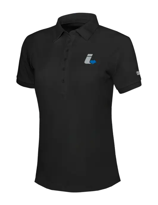 OGIO Womens Blacktop Jewel Polo w/Impact Logistics Logo