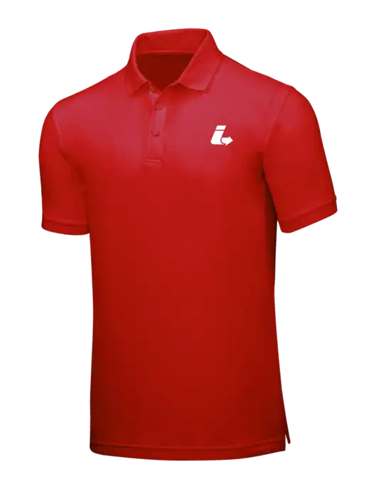 Red Core Classic Pique w/Impact Logistics Logo