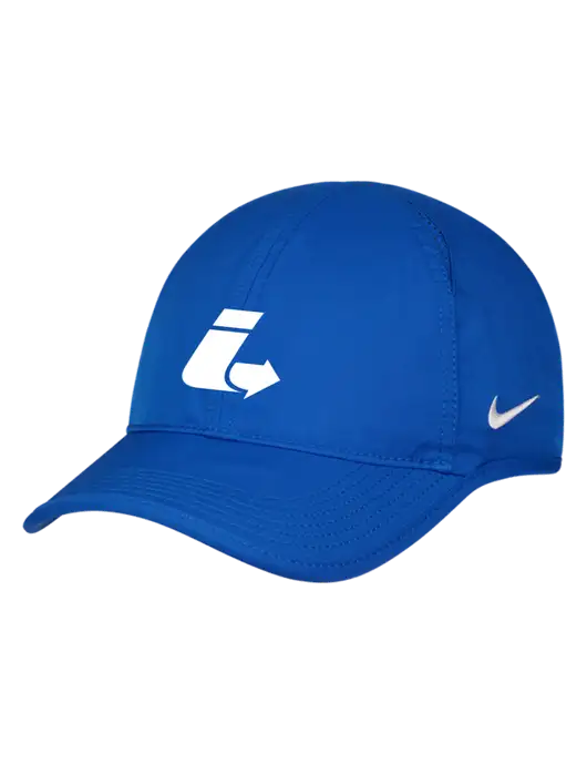 Nike Royal Featherlight Cap w/Impact Logistics Logo