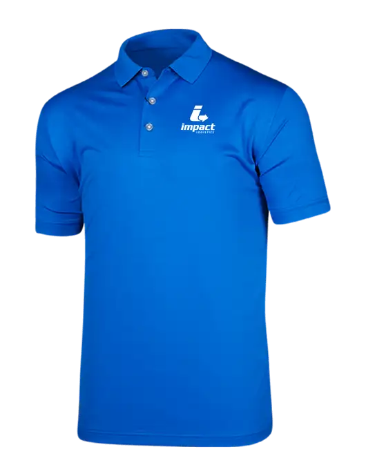 Callaway Vibrant Royal Blue Ventilated Polo w/Impact Logistics Logo