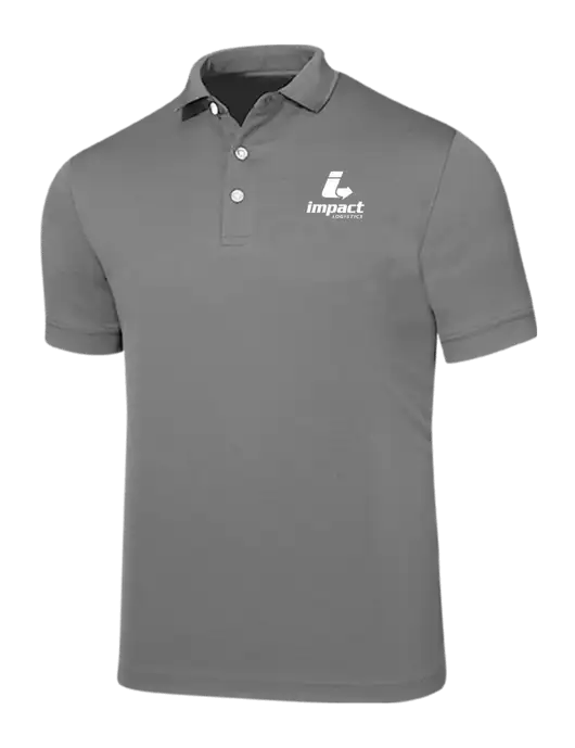 Callaway Ottoman Medium Grey Polo w/Impact Logistics Logo