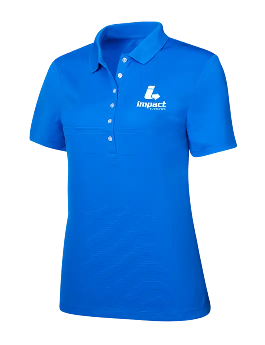 Callaway Womens Ottoman Royal Blue Polo w/Impact Logistics Logo
