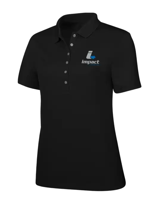 Callaway Womens Ottoman Black Polo w/Impact Logistics Logo