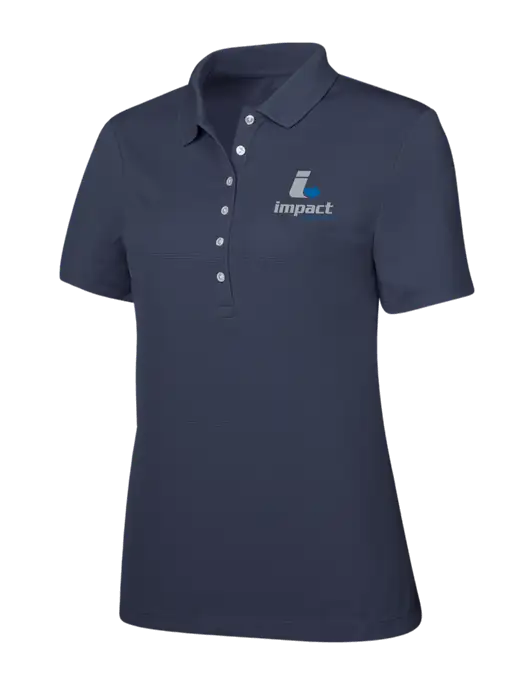 Callaway Womens Ottoman Navy Polo w/Impact Logistics Logo