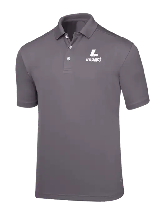 Callaway Core Medium Grey Performance Polo w/Impact Logistics Logo