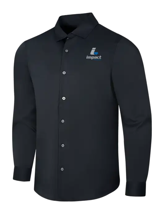 Black City Stretch Shirt w/Impact Logistics Logo