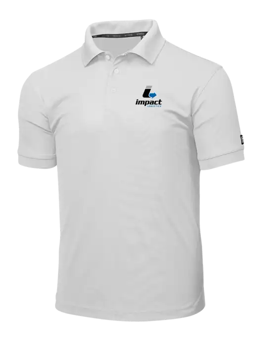 OGIO Bright White Caliber 2.0 Polo w/Impact Logistics Logo