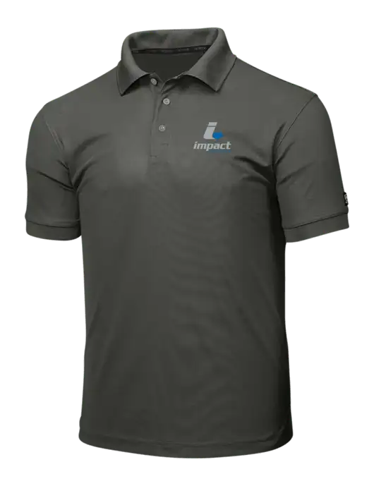 OGIO Medium Grey Caliber 2.0 Polo w/Impact Logistics Logo
