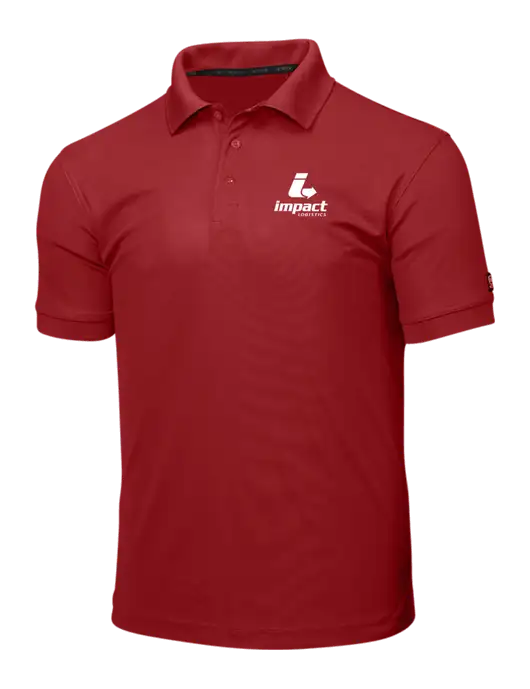 OGIO Red Caliber 2.0 Polo w/Impact Logistics Logo