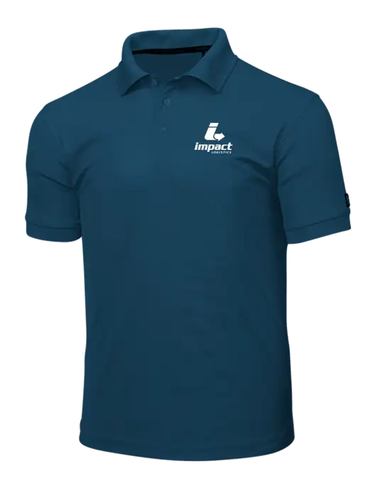 OGIO Light Navy Caliber 2.0 Polo w/Impact Logistics Logo