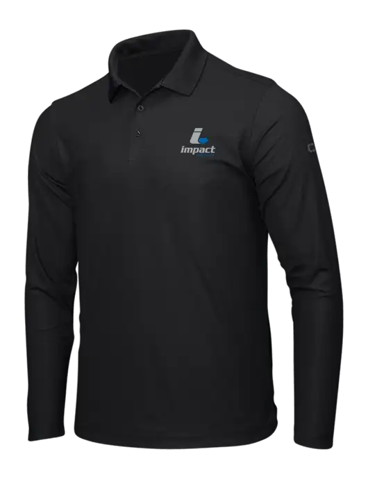 OGIO Blacktop Caliber 2.0 Long Sleeve Polo w/Impact Logistics Logo