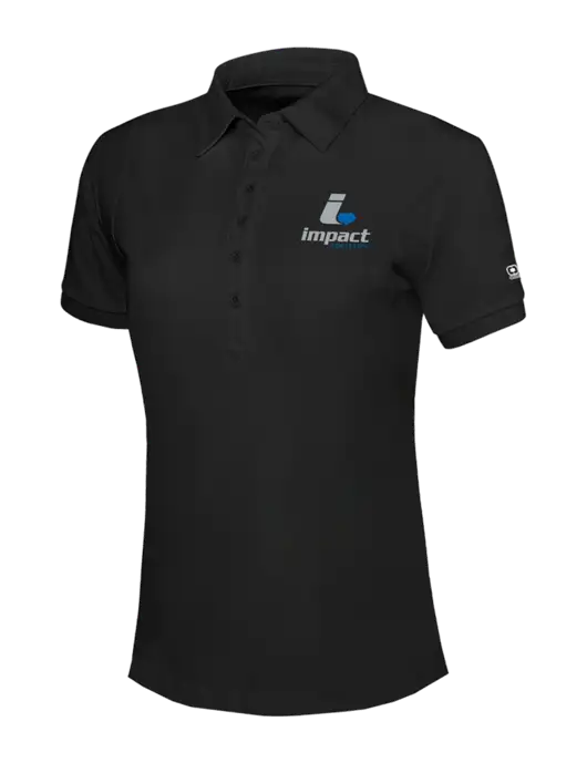 OGIO Womens Blacktop Jewel Polo w/Impact Logistics Logo