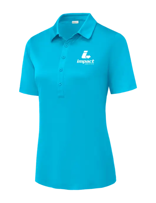 Sapphire Womens Posi-UV Pro Polo w/Impact Logistics Logo