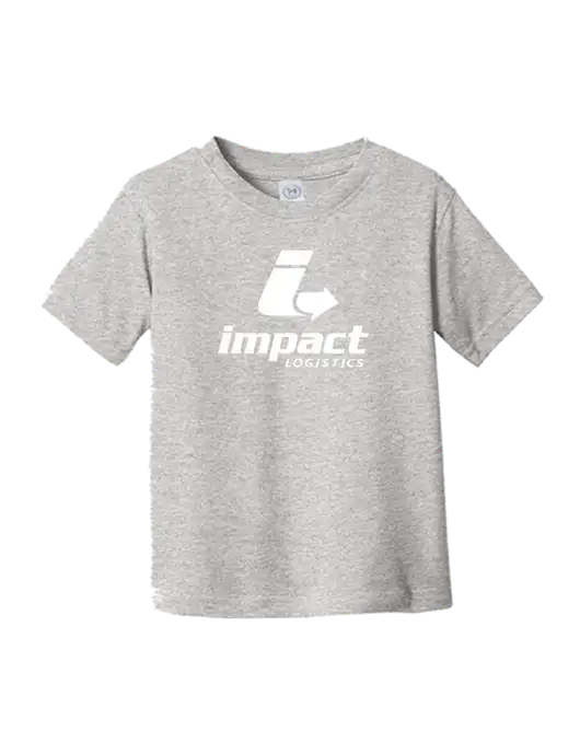 Rabbit Skins Light Grey Heather Toddler Fine Jersey Tee w/Impact Logistics Logo