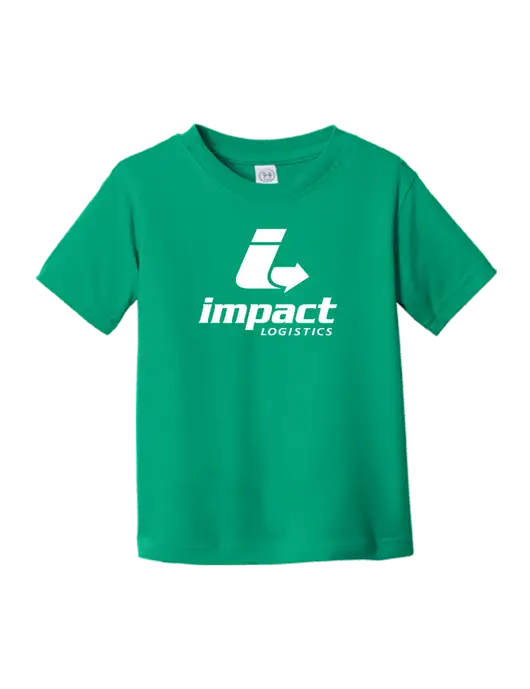 Rabbit Skins Kelly Toddler Fine Jersey Tee w/Impact Logistics Logo