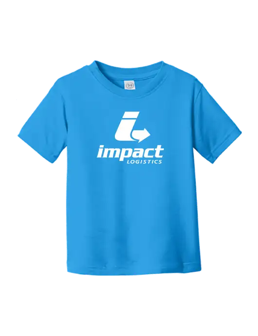 Rabbit Skins Cobalt Toddler Fine Jersey Tee w/Impact Logistics Logo