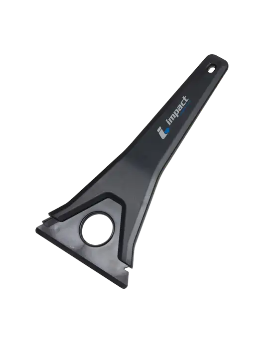 TriBlade Black Windshield Scraper w/Impact Logistics Logo