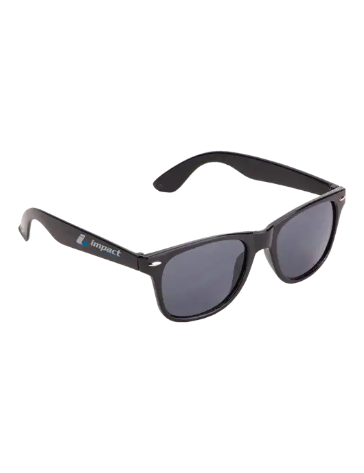Daytona Black Sunglasses w/Impact Logistics Logo