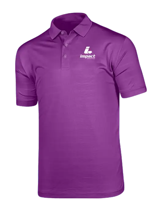 Callaway Vibrant Purple Ventilated Polo w/Impact Logistics Logo