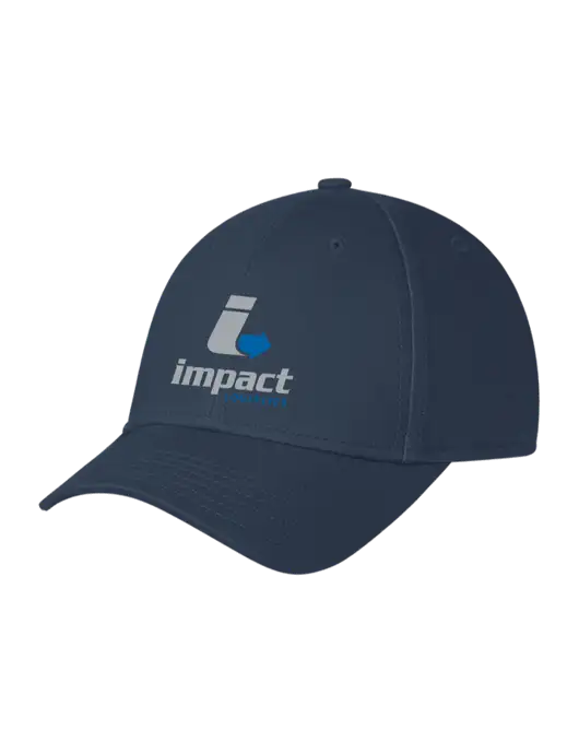 Navy Structured Cap Hook & Loop w/Impact Logistics Logo