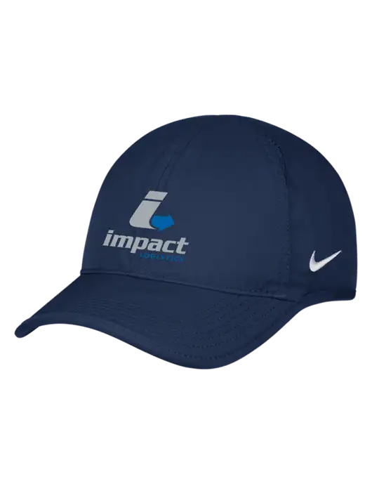 Nike Navy Featherlight Cap w/Impact Logistics Logo