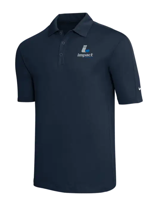 Nike Navy Tech Sport Dri-FIT Polo w/Impact Logistics Logo
