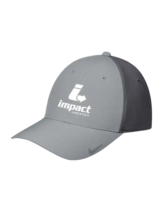 Nike Light Grey/Dark Grey Dri-FIT Legacy Cap w/Impact Logistics Logo