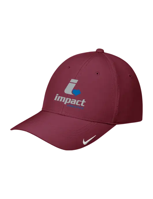 Nike Maroon Dri-FIT Legacy Cap w/Impact Logistics Logo