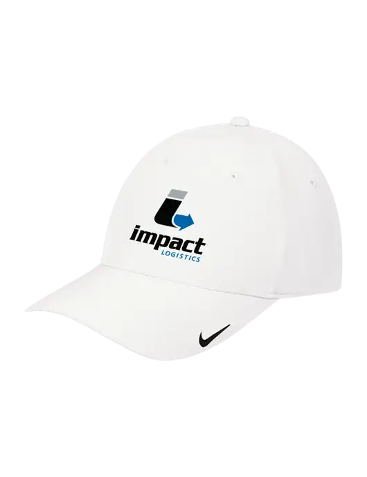 Nike White Dri-FIT Legacy Cap w/Impact Logistics Logo