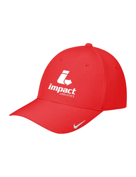 Nike Red Dri-FIT Legacy Cap w/Impact Logistics Logo