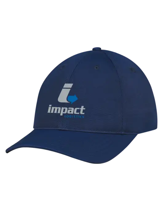 Navy Nylon Twill Performance Cap w/Impact Logistics Logo