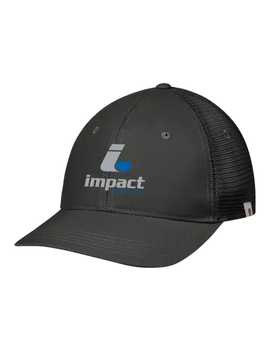 Carhartt Black Trucker Rugged Pro Series Cap w/Impact Logistics Logo