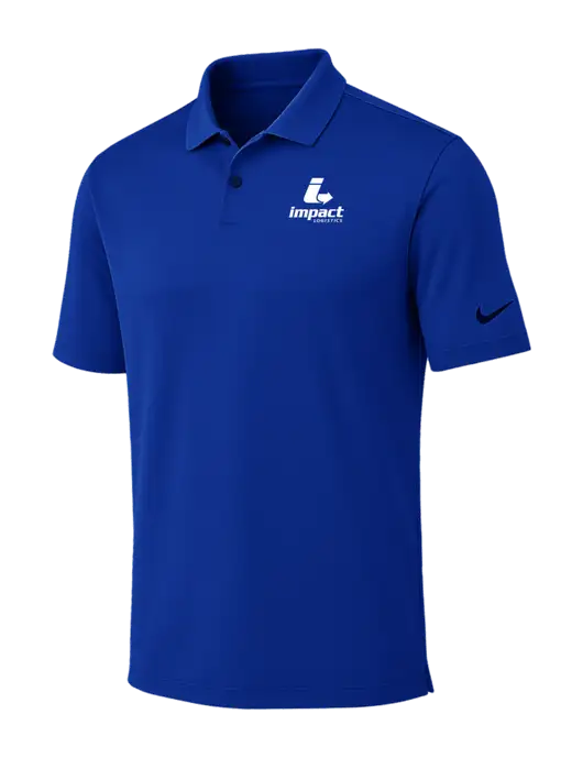 Nike Dark Royal Dri-FIT Vapor Polo w/Impact Logistics Logo