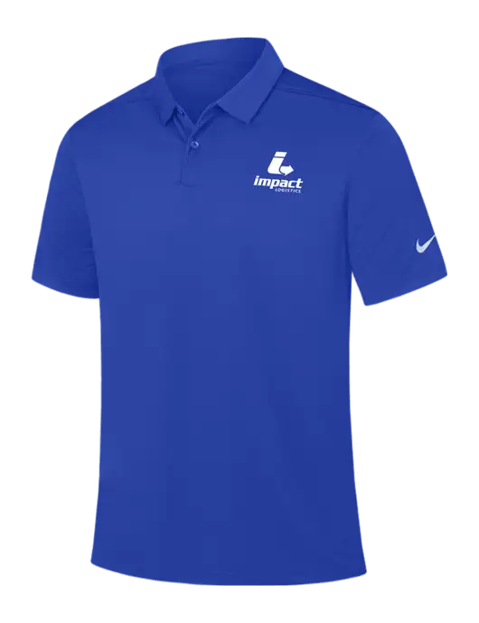 Nike Dark Royal Dry Essential Solid Polo w/Impact Logistics Logo