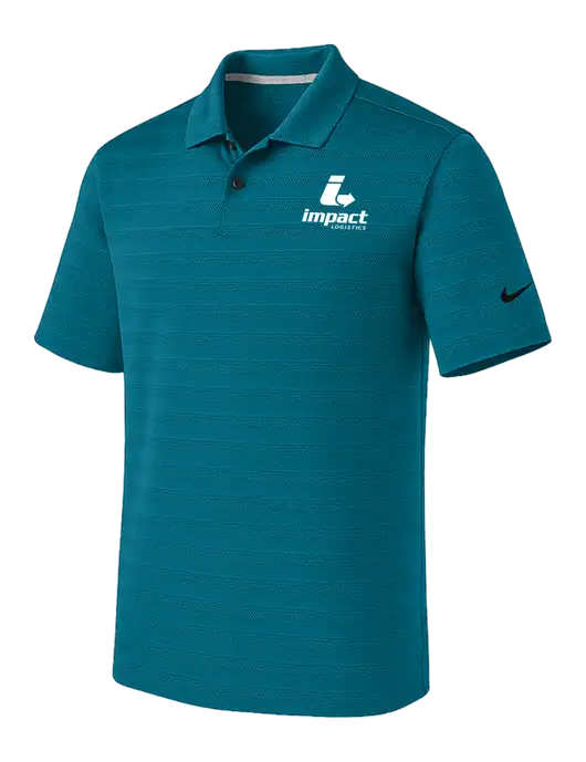 Nike Sapphire Blue Dri-FIT Vapor Jacquard Polo w/Impact Logistics Logo