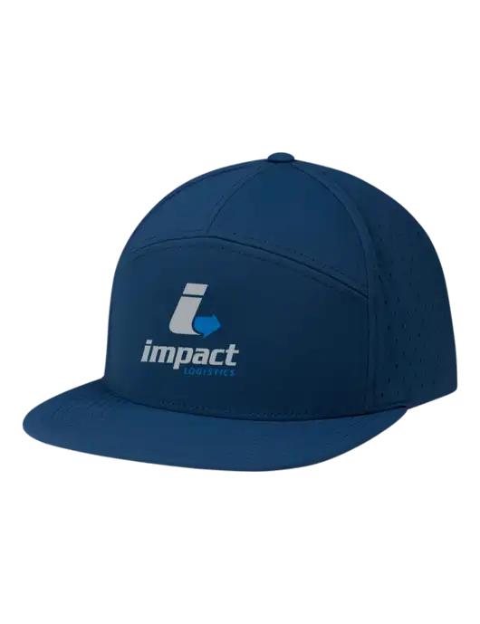 Richardson Light Navy Cannon Cap w/Impact Logistics Logo