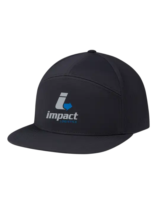 Richardson Black Cannon Cap w/Impact Logistics Logo