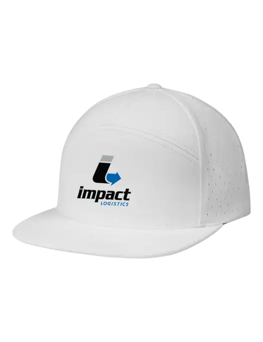 Richardson White Cannon Cap w/Impact Logistics Logo