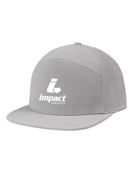 Richardson Light Grey Cannon Cap w/Impact Logistics Logo
