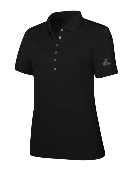 Callaway Womens Ottoman Black Polo w/Impact Logistics Logo